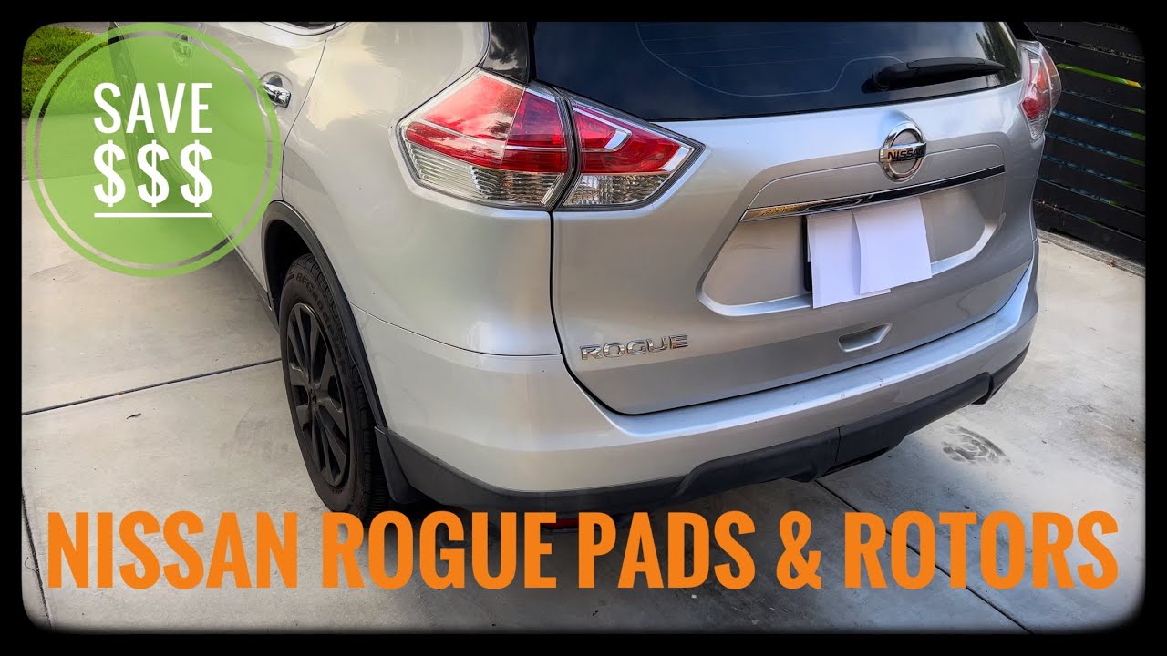 Nissan Rogue: как заменить задние тормозные колодки и роторы 2014, 2015, 2016, 2-е поколение (T32)