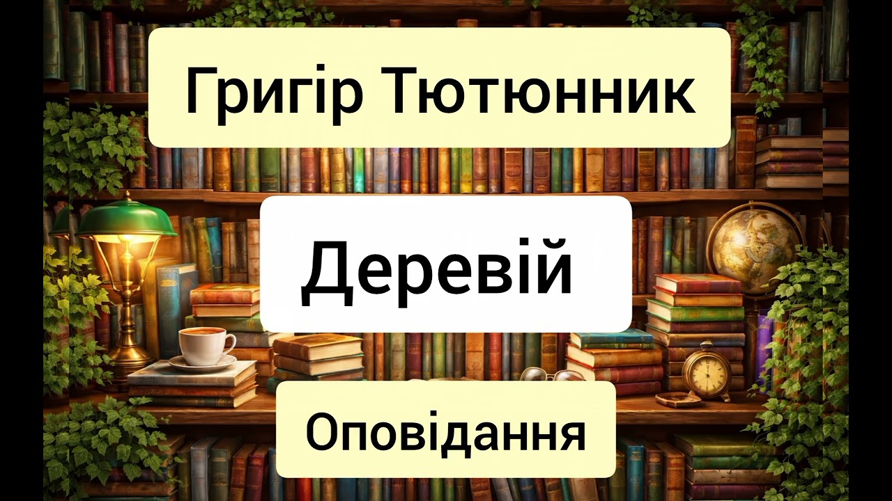 Деревій - Григір Тютюнник - оповідання - аудіокниги українською