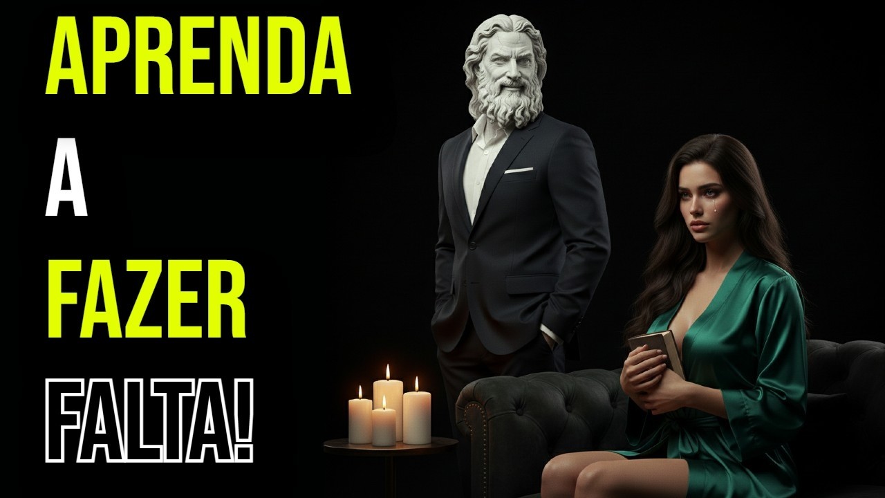 Aprenda a fazer Falta | Autoestima Masculina | Estoicismo