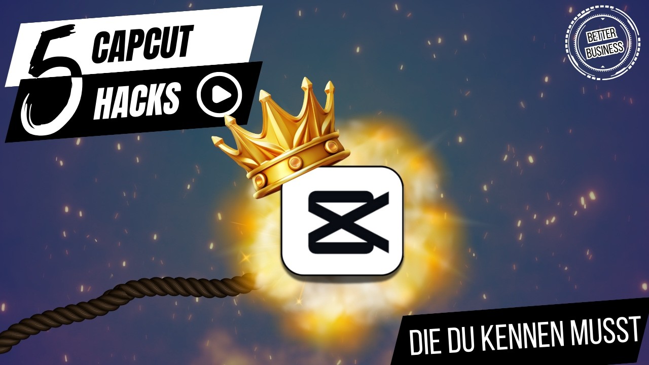 🔥 5 coole CapCut-Funktionen, die du kennen musst! 🚀 | CapCut Tutorial