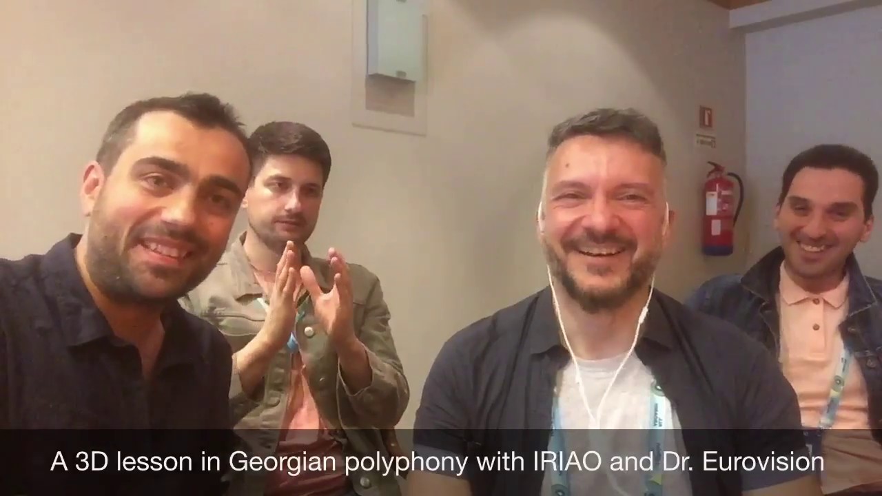A 3D lesson in Georgian polyphony with IRIAO and Dr. Eurovision