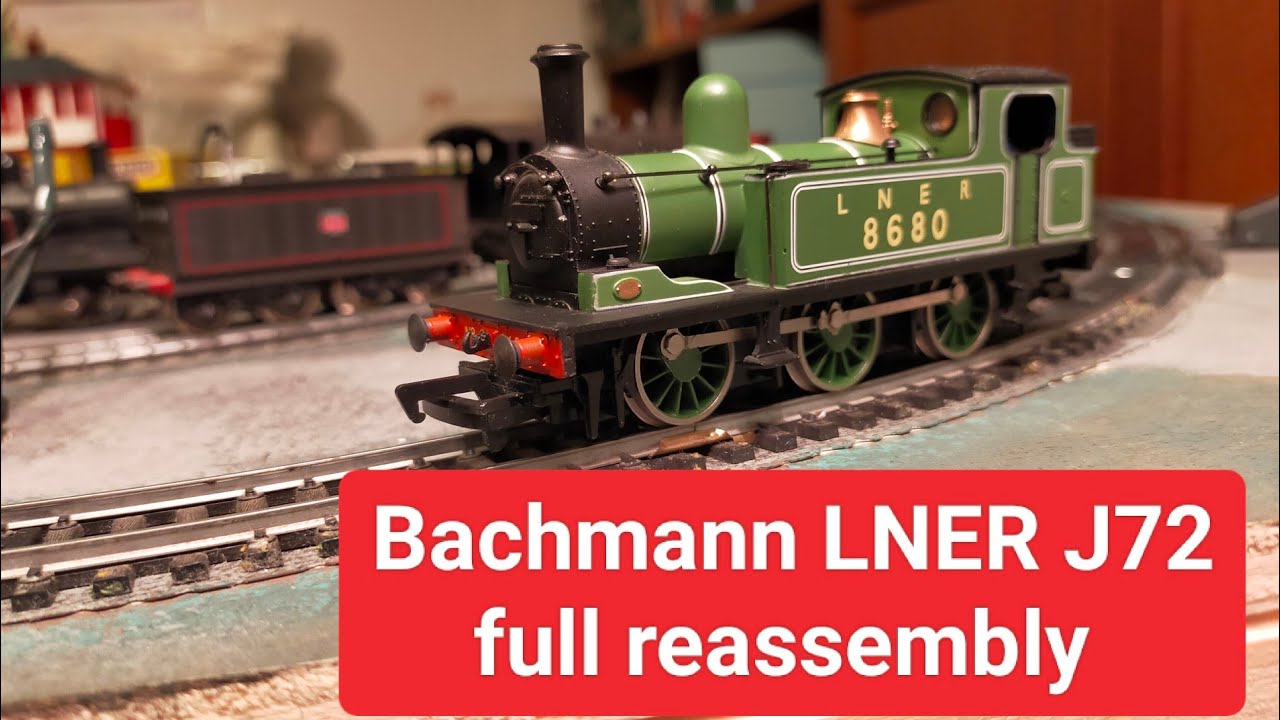 Ветка Бахмана LNER J72, эпизод 9: полная сборка, смазка и тестирование.