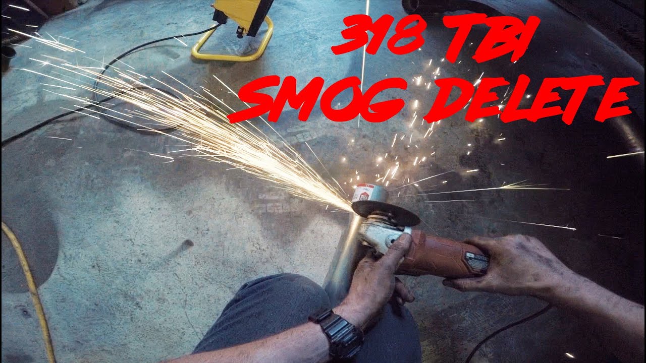 1989 Dodge Ramcharger 318 TBI SMOG PUMP DELETE Part 2
