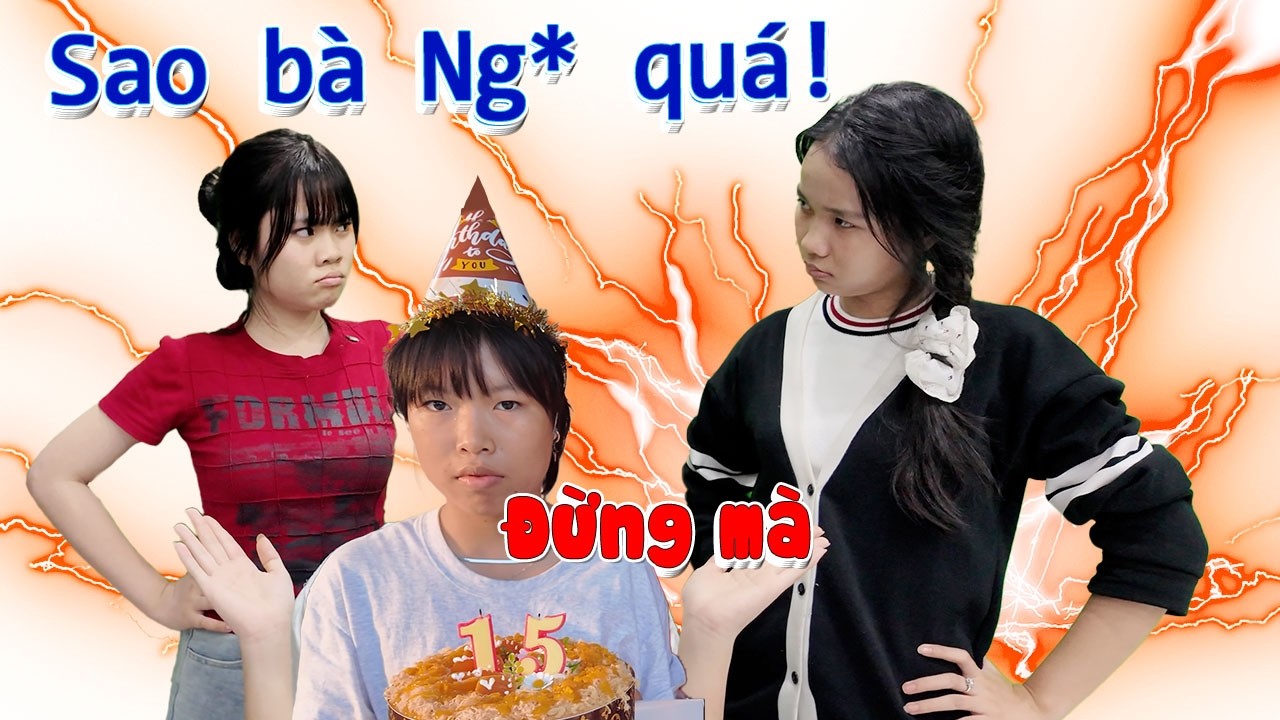 Trang và Duyên Cạch mặt trong Sinh Nhật của Nhi | TiTan and Trang