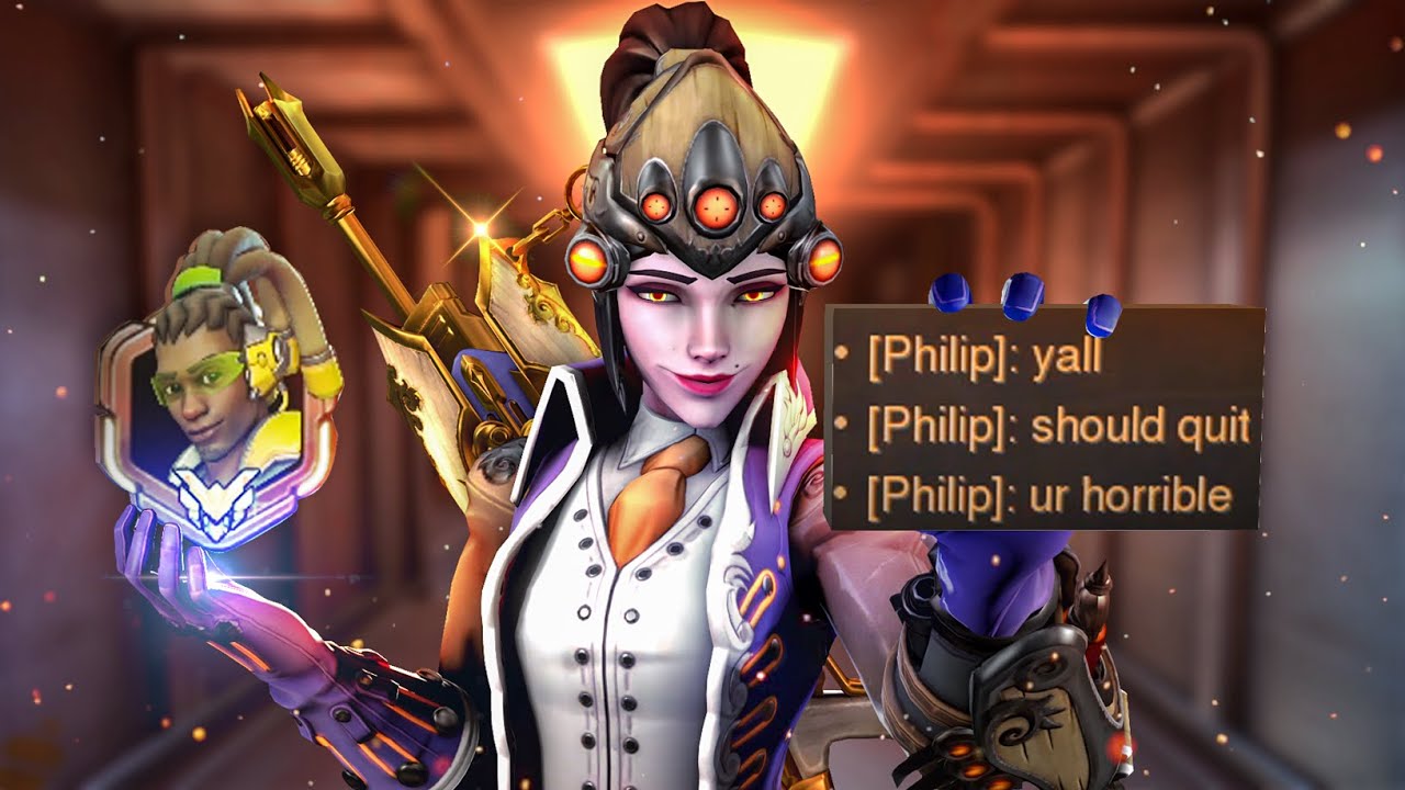 I faced a Smurfing Lucio who said I can't hit any shots on Widowmaker/Cassidy - Overwatch