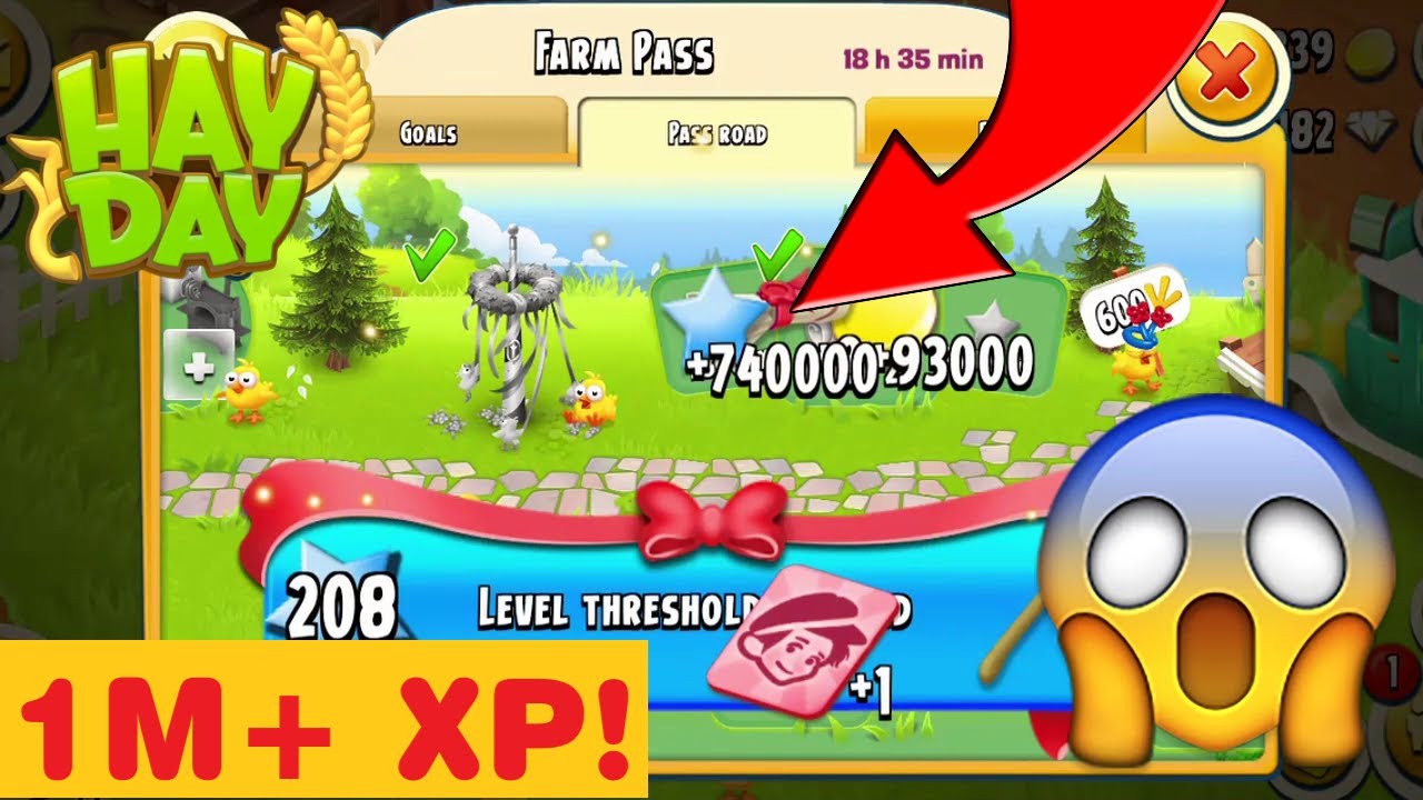 Hay Day FAST 1 Million+ XP!