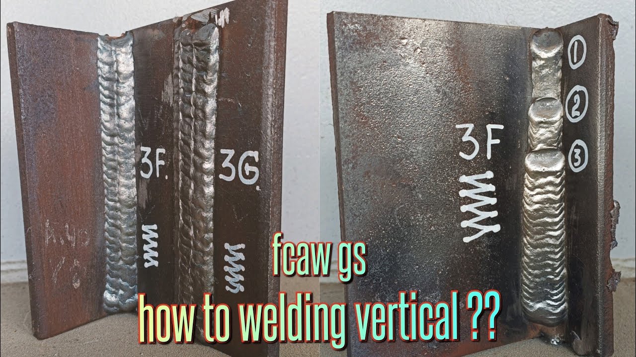 veri important ‼️how to welding vertical part 1 #fcaw#vertical#3f#3g#tips