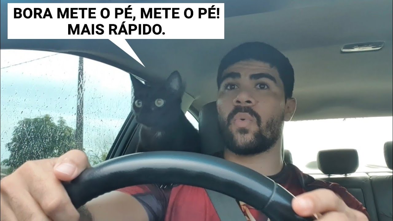 COMPREI NOSSO PRIMEIRO CARRO e Levei o Júlio para testar 😂| Júlio e Eu 😾🧔🏻