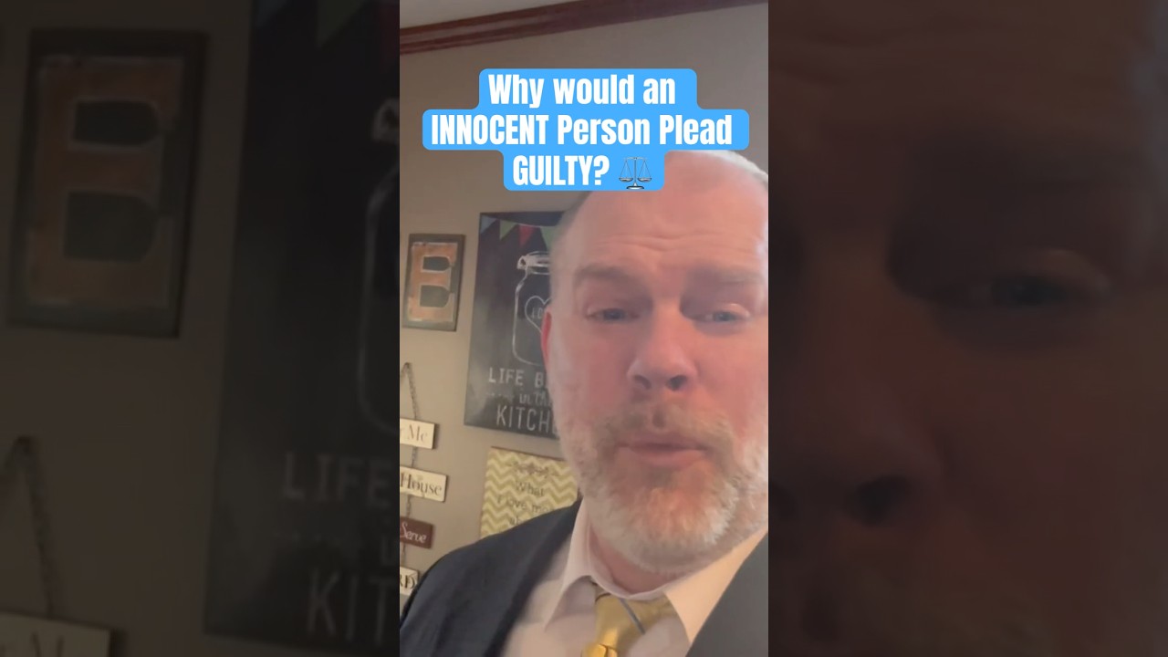 Lawyer REACTS: Why would an INNOCENT Person Plead GUILTY If They Didn’t Do It? 