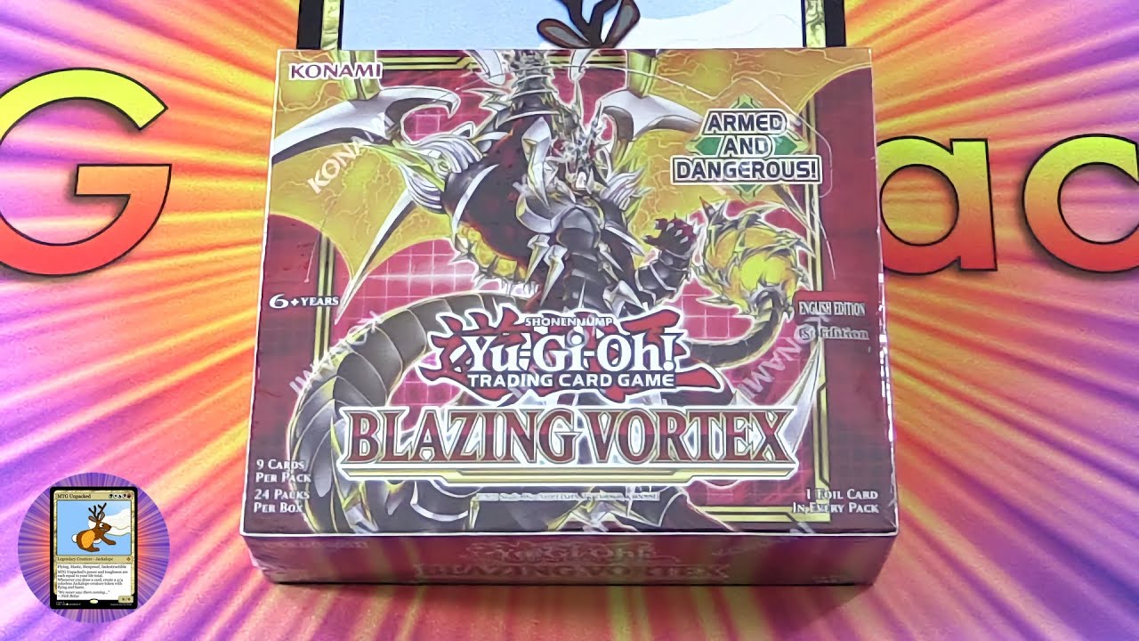 Yu-Gi-Oh! Blazing Vortex Booster Box Opening - MTG Player Perspective!