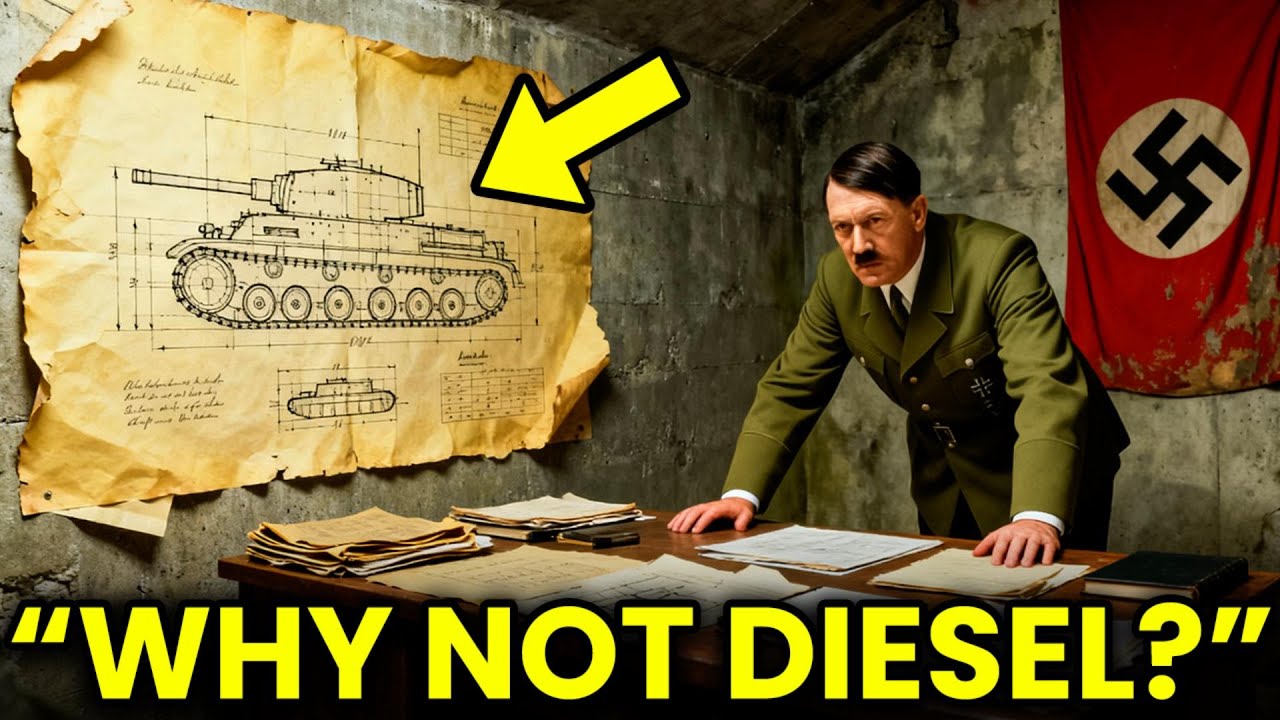 This Is Why The Nazi's Didn't Put Diesel Engines In Their Tanks And It's Shocking