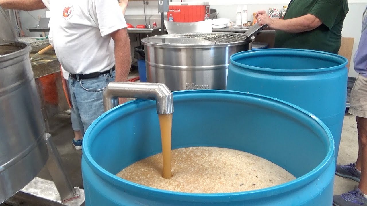 Processing over 6,000 pounds of honey in less than 8 hours