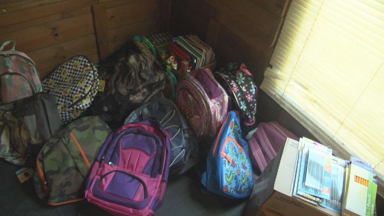 Inglis motorcycle community gathers school supplies for families in need