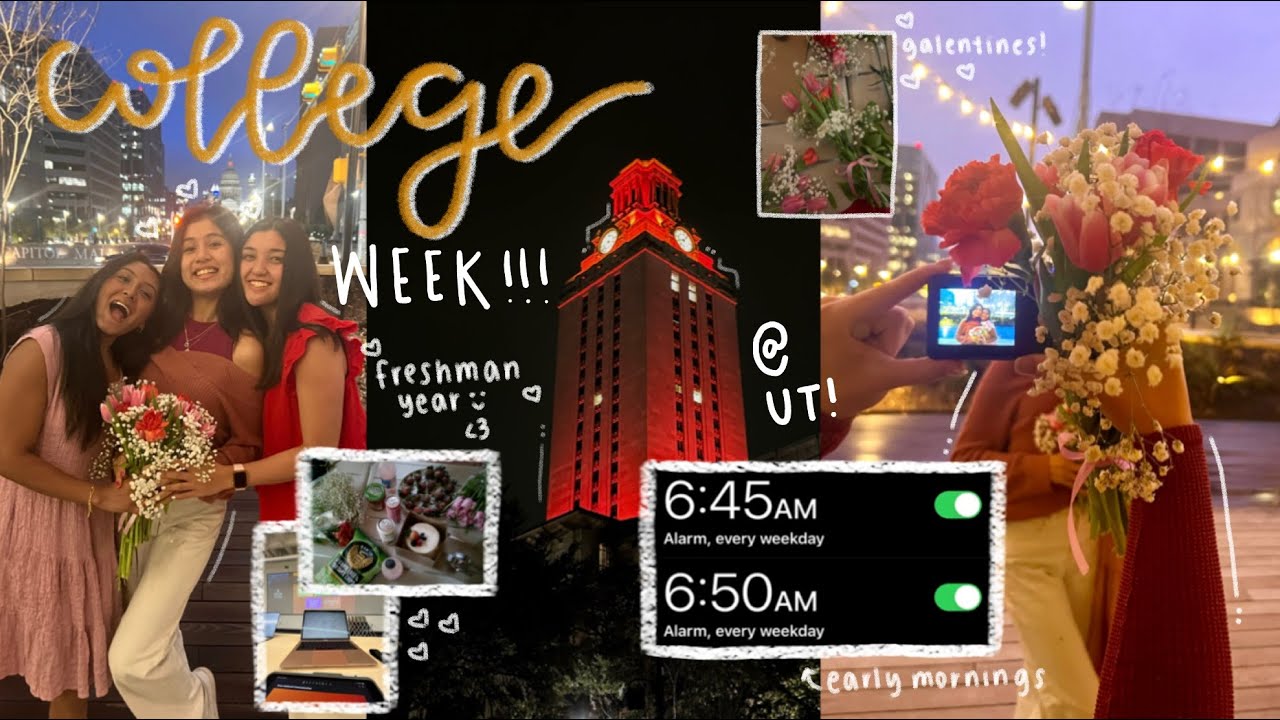 week in my life as a college freshman @ ut austin