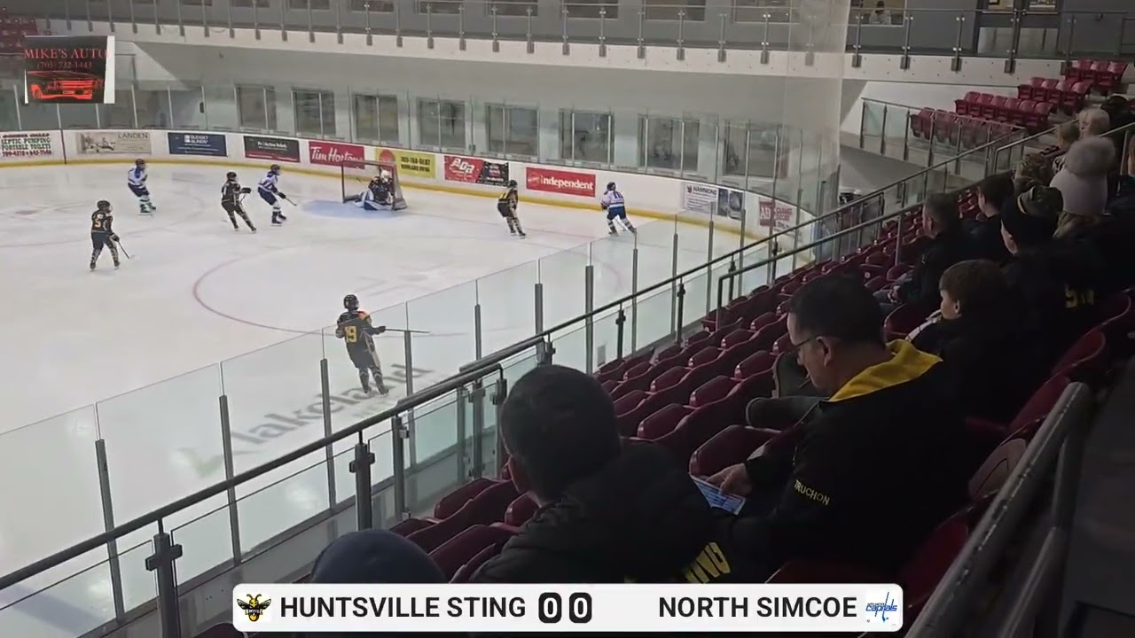 U18B Stings 1st play downs game vs North Simcoe 
