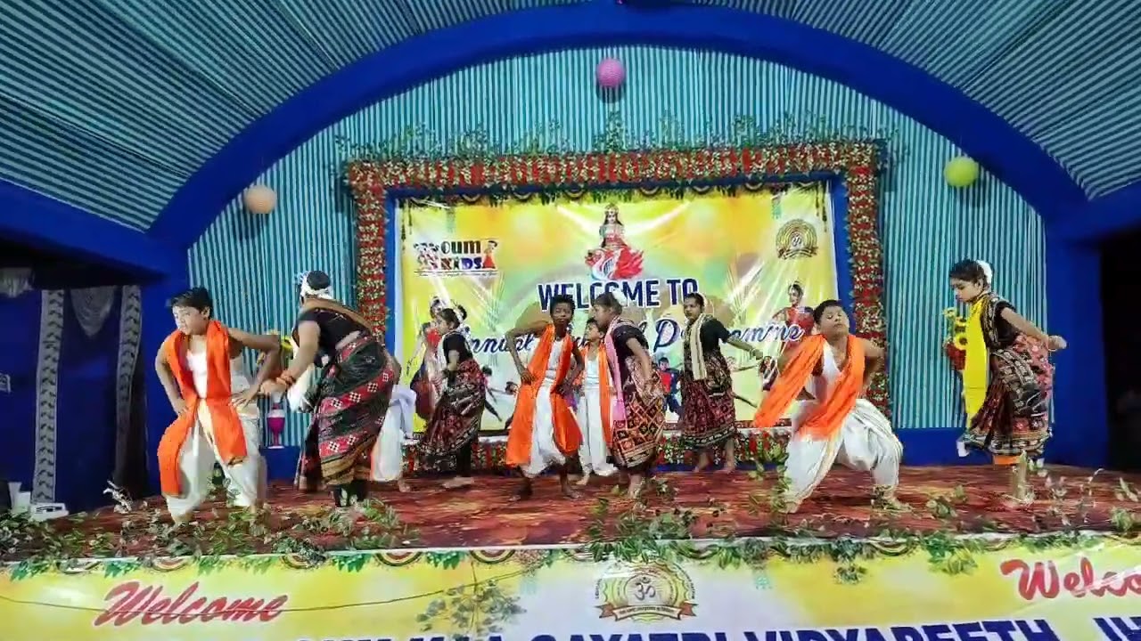 Le Le Le Boulo Dance Cover By OMGV Class 4 Students ll Oum Kids & OMGV Annual Function 2025