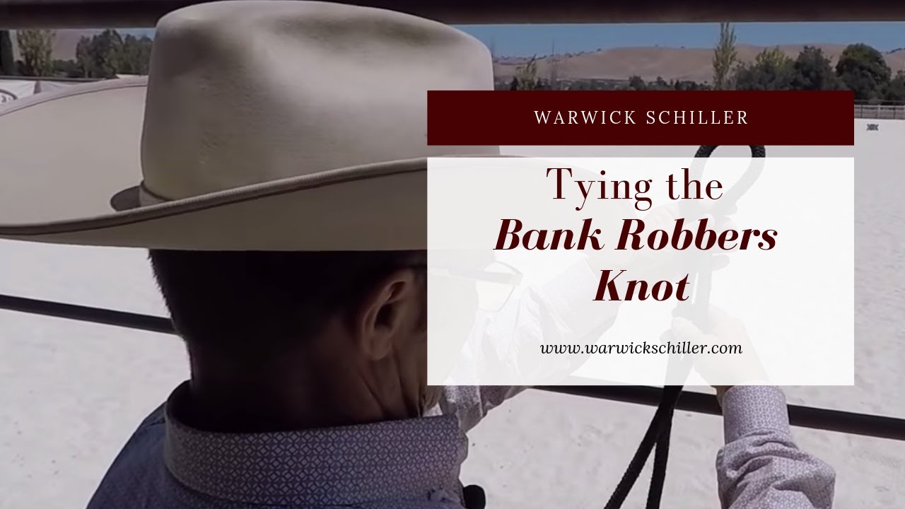 Tying a bank robbers knot