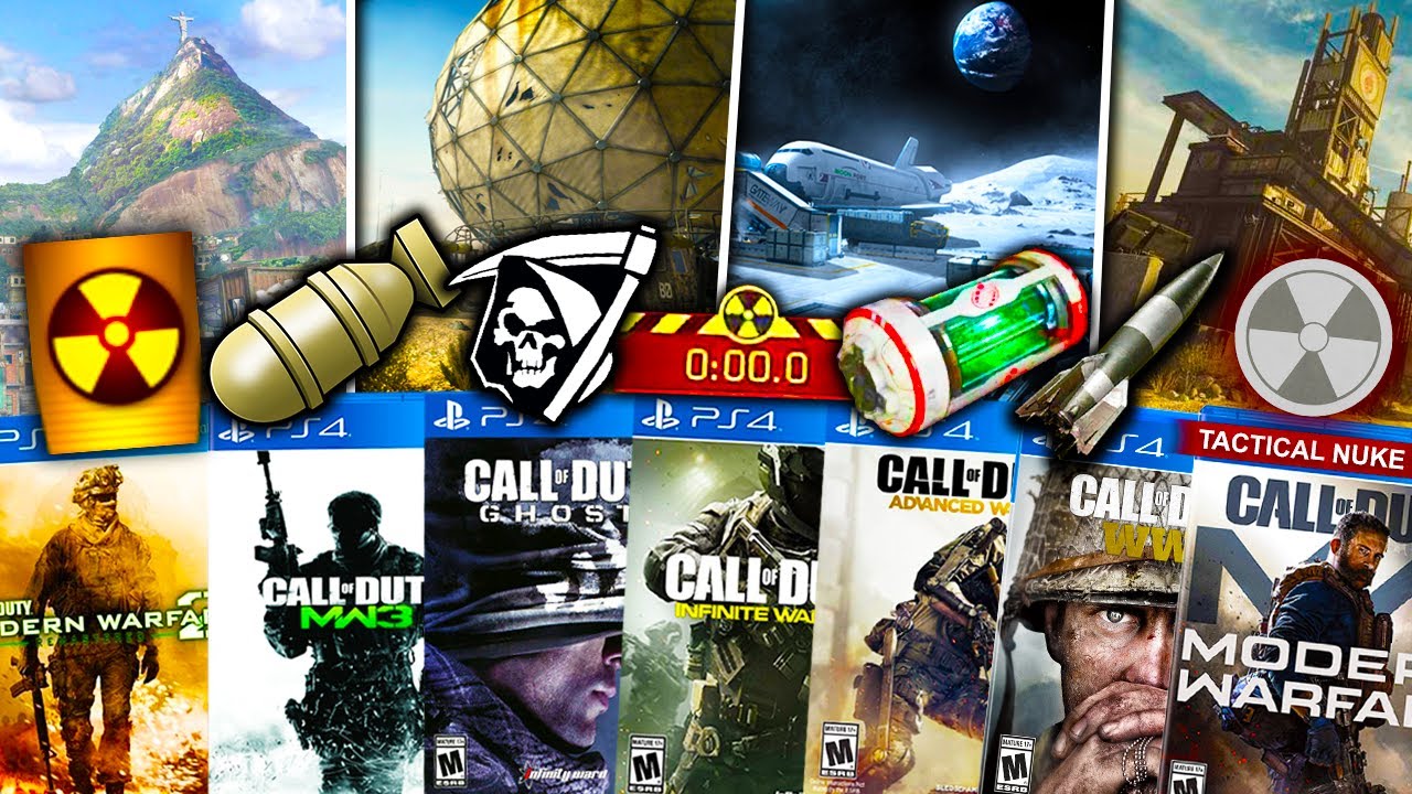 NUKE in Every Call of Duty in 2021 Challenge!