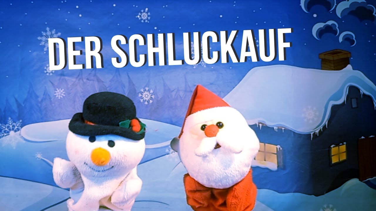 lustiges Puppentheater für Kinder  mit Kollin Kläff und dem Weihnachtsmann