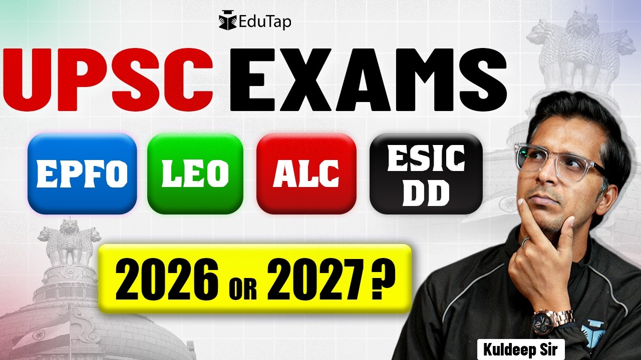 UPSC EPFO, ALC, LEO, ESIC DD 2026-2027 | Notification Trend Analysis