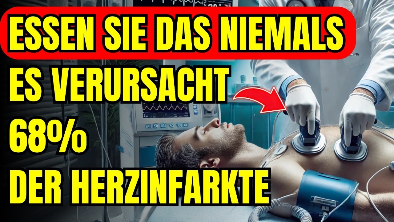 Sie töten mehr als Zucker! Die 6 schädlichsten Lebensmittel für das Herz.