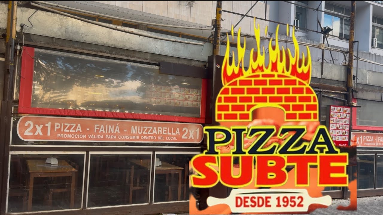 PIZZERIA EL SUBTE MONTEVIDEO URUGUAY 2025