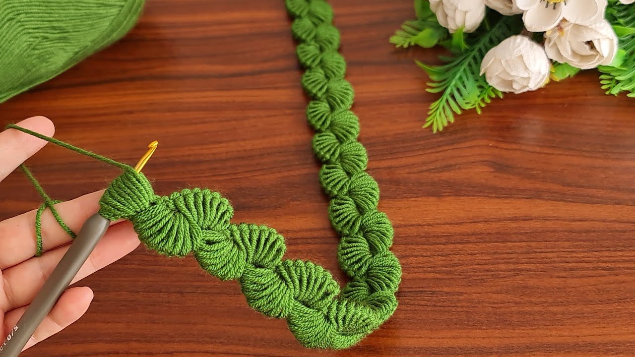 Wow!.. 😇 Tunisian crochet.Sell as many as you can weave.Crochet gorgeous hairband.Super Easy Crochet