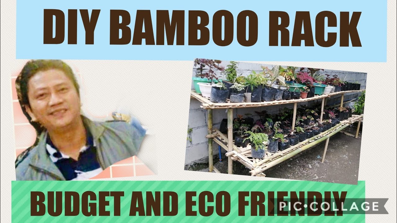 DIY Bamboo Plant Rack/450 pesos Bamboo Rack