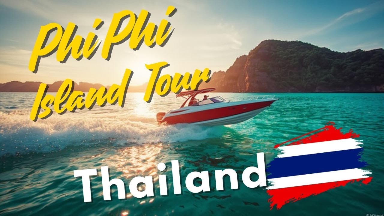 🏝️ Phi Phi Island Tour – Thailand 🇹🇭 | Paradise Adventure by Speedboat | 