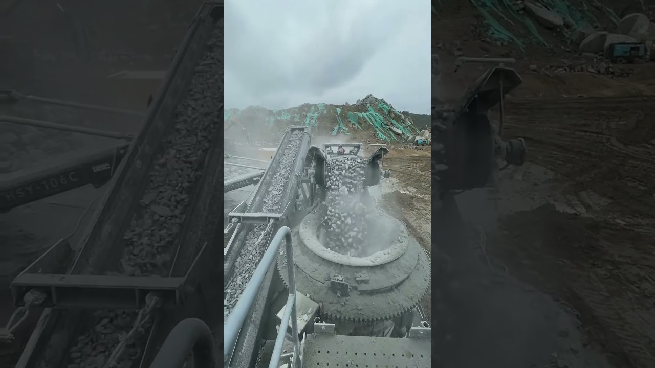 Large-diameter crushing equipment