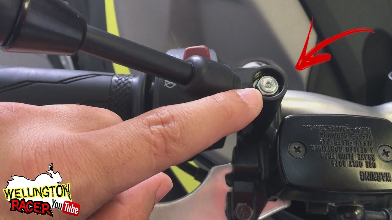 TROCAMOS O RETROVISOR DA MT-03 QUE ESTAVA COM PROBLEMA | WELLINGTON RACER