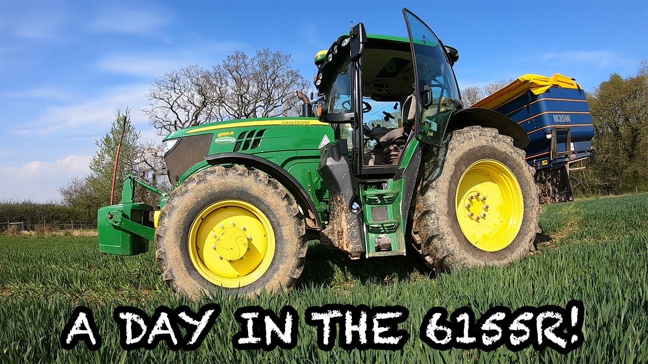 JOHN DEERE 6155R DIRECT DRIVE!