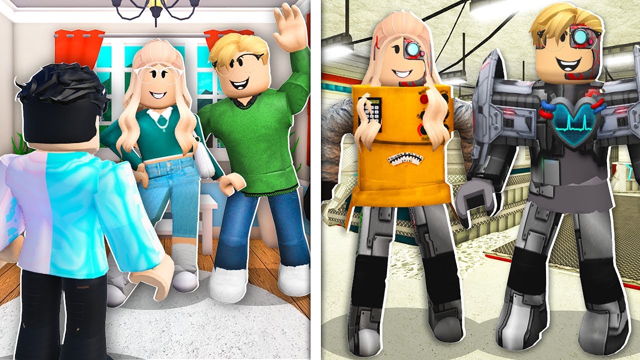 My Family Were SECRETLY Robots! (Roblox Bloxburg)