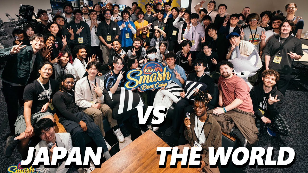 Tokyo Smash Boot Camp 6 CREW BATTLE - Japan Vs. The World - Smash Ultimate - SSBU