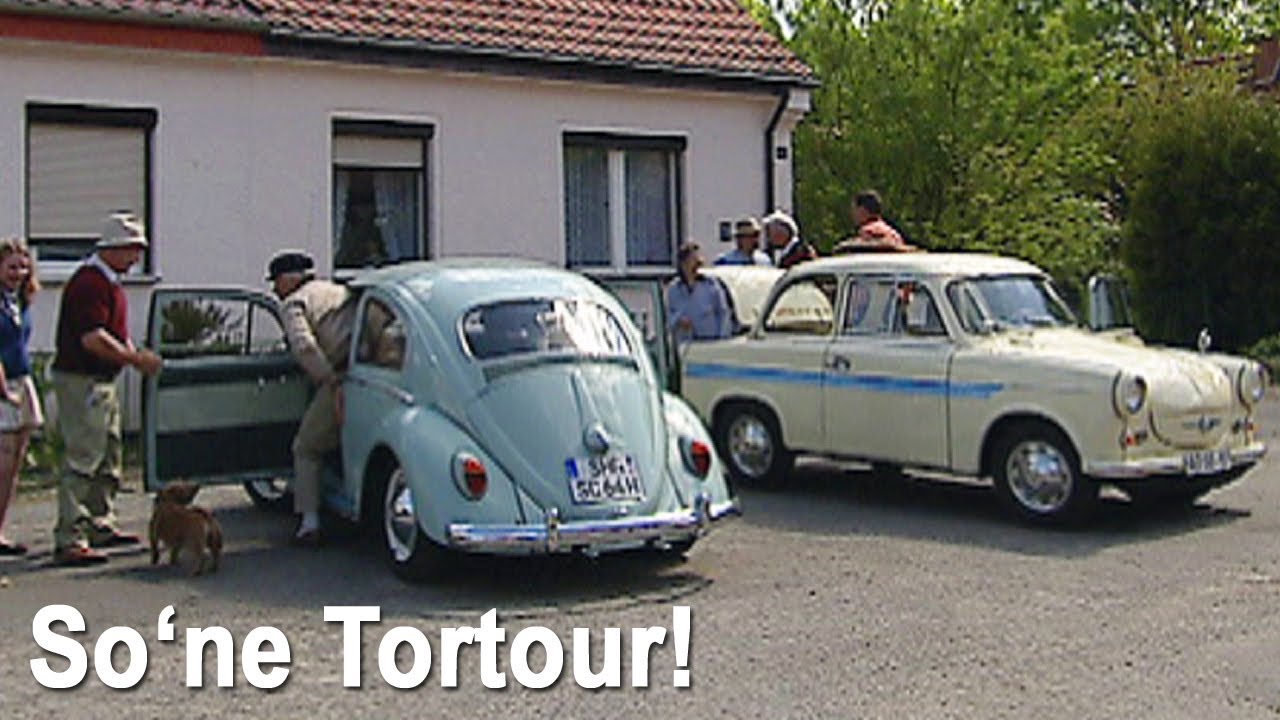 VW Käfer gegen Trabi - Kurt Lotz auf Zeitreise in Norddeutschland