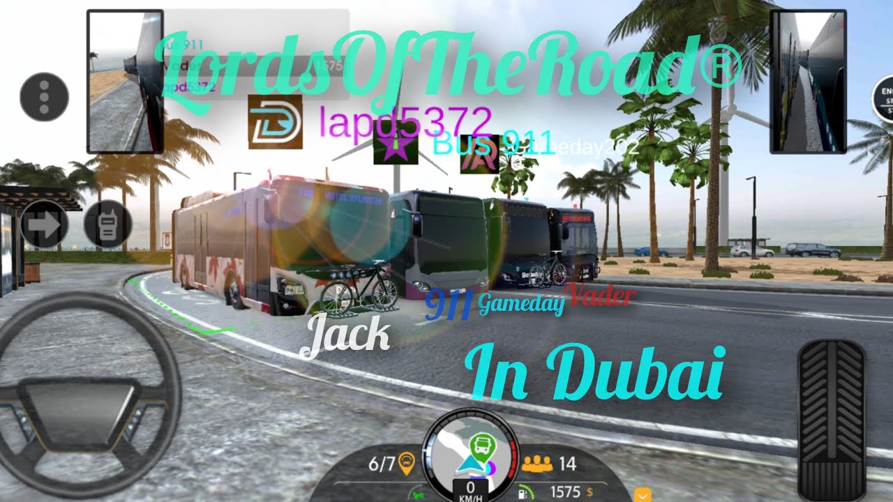 Bus Sim evo 23, Dubai route 7 multiplayer 