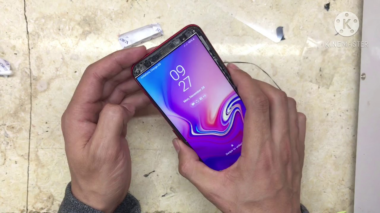 Samsung j6 plus j4 plus j4 core screen glass replacement