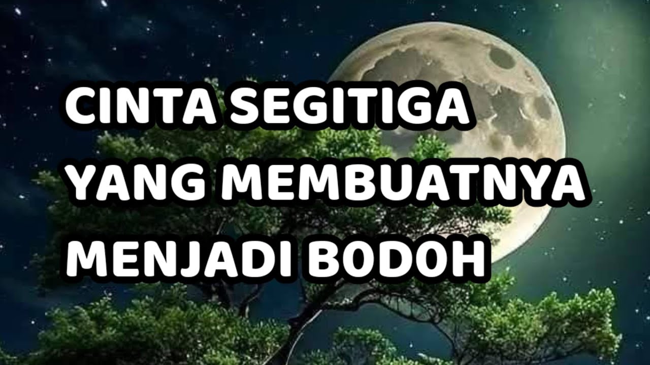 🎆 CINTA SEGITIGA YANG MEMBUATNYA B0D0H 🎆