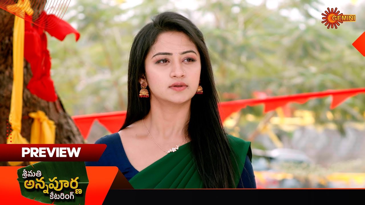 Srimati Annapurna Catering - Preview of the day | Watch full EP Sun NXT | 13 Mar 2026 | Gemini TV