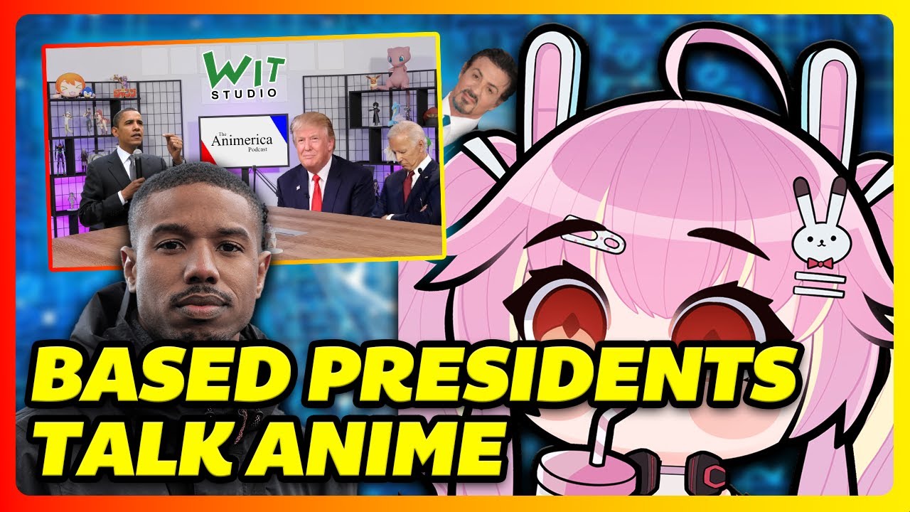 Vtuber watches US Presidents talk about anime