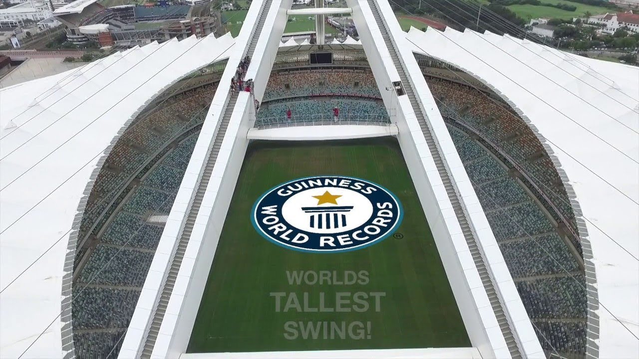 The World's Tallest Swing (The BIG Swing) @ The Moses Mabhida Stadium, Durban-South Africa