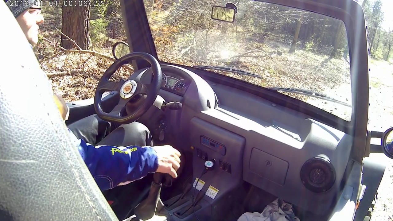 Schalten und Lenken im Quadix Buggy 1100 4x4