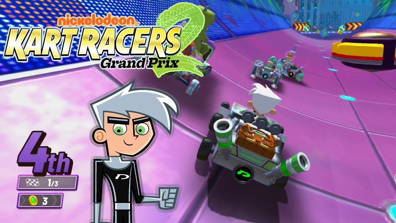 D.R.E.A.M. Cup Grand Prix as Danny Phantom - Nickelodeon Kart Racers 2: Grand Prix (Fast)