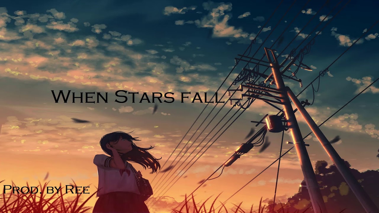 When Stars fall - Emotional Piano, Guitar, Strings Instrumental beat.