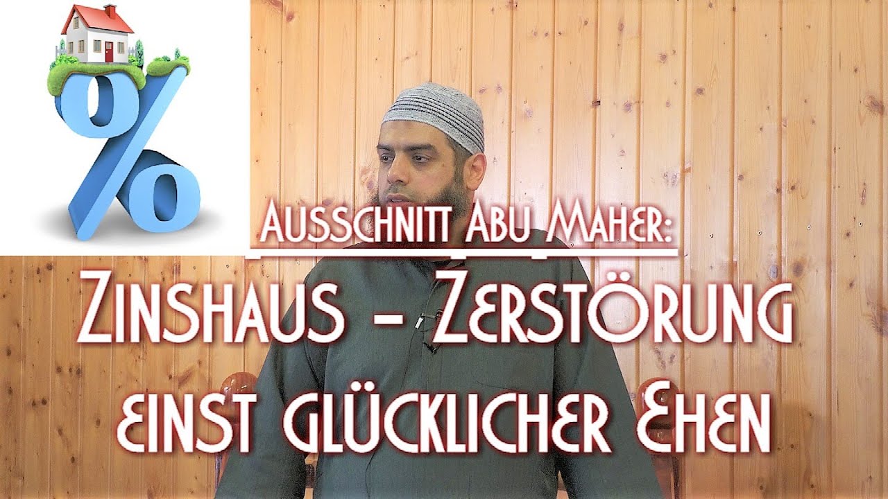 ZINSHAUS - ZERSTÖRUNG EINST GLÜCKLICHER EHEN mit Abu Maher am 03.07.2020 in Braunschweig