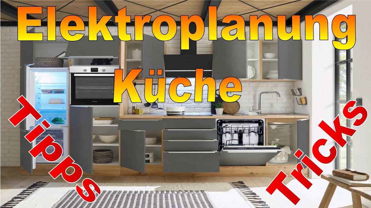 Elektroinstallation auf der Baustelle👍 Elektro für die Küche selber planen 👍😊 Freunde des Stroms 💡