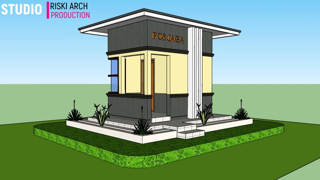 Desain Pos Jaga