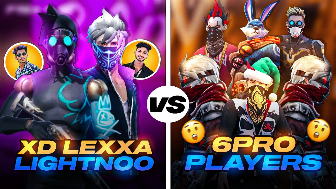 XD Lexxa & Lightnoo Defeated By 7-0 ? 💔 | 2 Vs 6 | Xd Akshya Shocked 😱