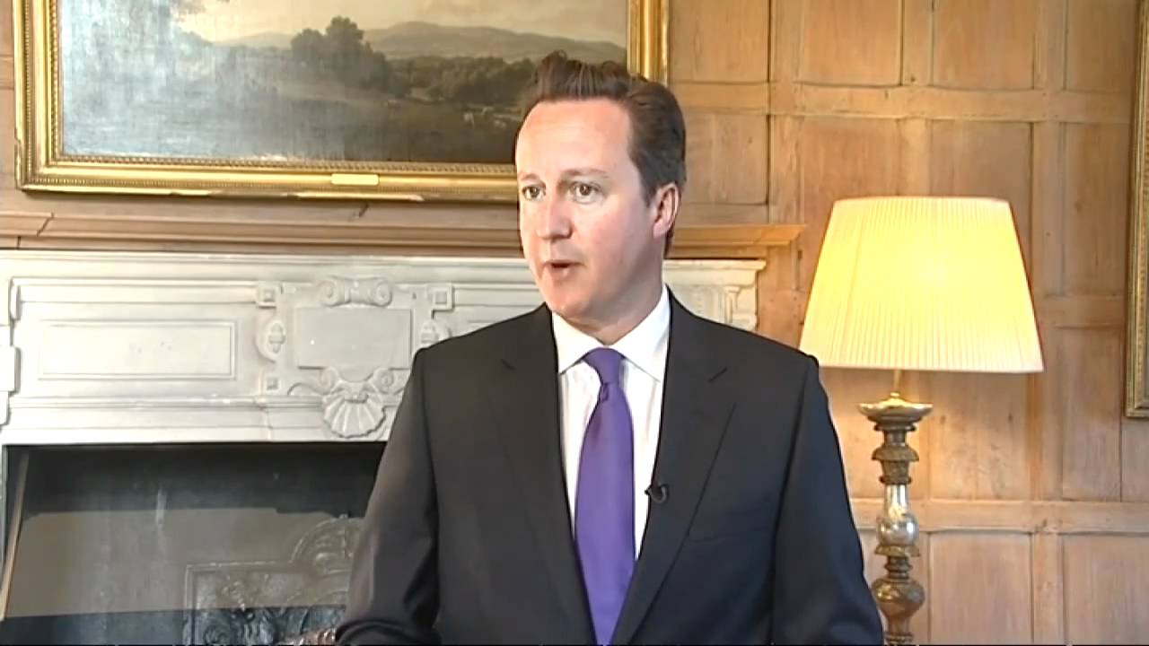 David Cameron reacts to death of bin Laden