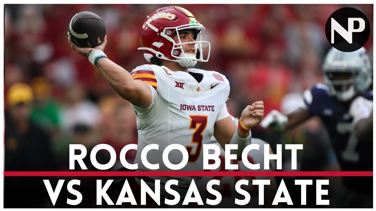 Iowa State vs Kansas State | Rocco Becht NFL Draft Film